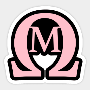 Omega Mu_PINK Sticker